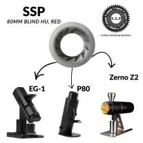 SSP 80mm LW, Lagom, Zerno Brewing Grinding Burr Blind Silver