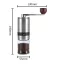 AVX 70165 Hand Grinder with 38mm Ceramic Burr