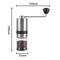 AVX 70167 Hand Grinder with 38mm-es Steel Burr
