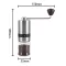 AVX 70167 Hand Grinder with 38mm-es Steel Burr