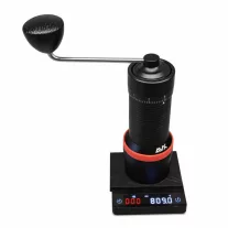 AVX HG49S hand grinder with 49mm flat disc Titanium burr