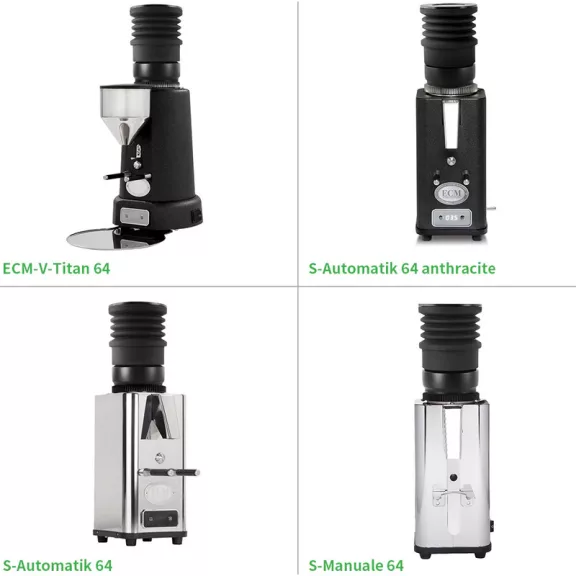 ECM Coffee Grinder Pump Bean Hopper