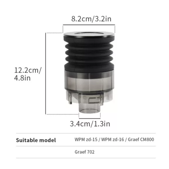 Graef-WPM Coffee Grinder Pump Bean Hopper