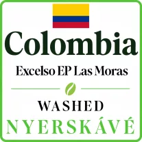   Colombia Excelso EP Las Moras washed Specialty-87p Nyers kávé 1000g
