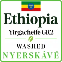 Ethiopia washed Yirgacheffe Kochere Raw Coffee 1000 g