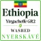 Ethiopia washed Yirgacheffe Kochere Raw Coffee 1000 g