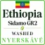 Ethiopia washed Sidamo GR2 Nyerskávé 1000 g