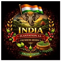 India Plantation AA Raw Coffee 1000 g