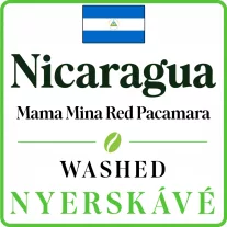   Nicaragua Mama Mina Red Pacamara Specialty-88p Raw Coffee 1000 g