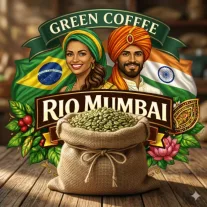 Rio Mumbai Arabica Blend Raw Coffee 1000 g