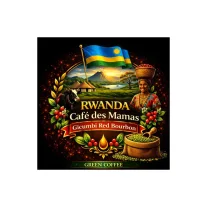   Rwanda Café des Mamas Gicumbi Red Bourbon Specialty 86p Raw Coffee 1000 g