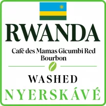   Rwanda Café des Mamas Gicumbi Red Bourbon Specialty 86p Raw Coffee 1000 g