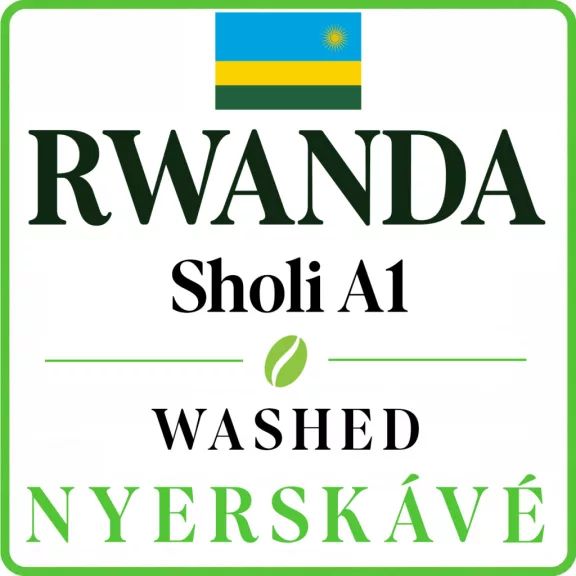 Rwanda Sholi A1 washed Specialty 87p Raw Coffee 1000 g Rwanda Sholi A1 washed Specialty 87p Raw Coffee 1000 g