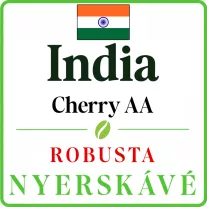 India Robusta Cherry AA Raw Coffee 1000 g
