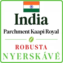India Robusta Parchment Kaapi Royal Raw Coffee 1000 g