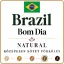 Brazil Bom Dia Signature Roasted Coffee 1000g-KS