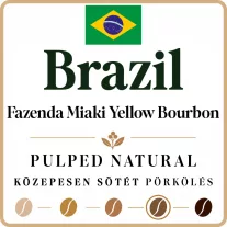 Brazil Fazenda Miaki Yellow Bourbon Roasted Coffee 1000g-KS