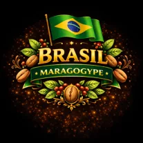   Brazil Maragogype Natural Specialty 87p Roasted Coffee 500g-KV