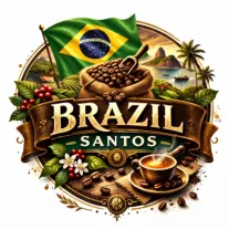 Brazil Santos Roasted Coffee-10*1000g-KS- Pre-order!