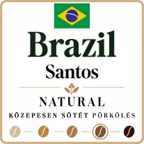 Brazil Santos Roasted Coffee-10*1000g-KS- Pre-order!