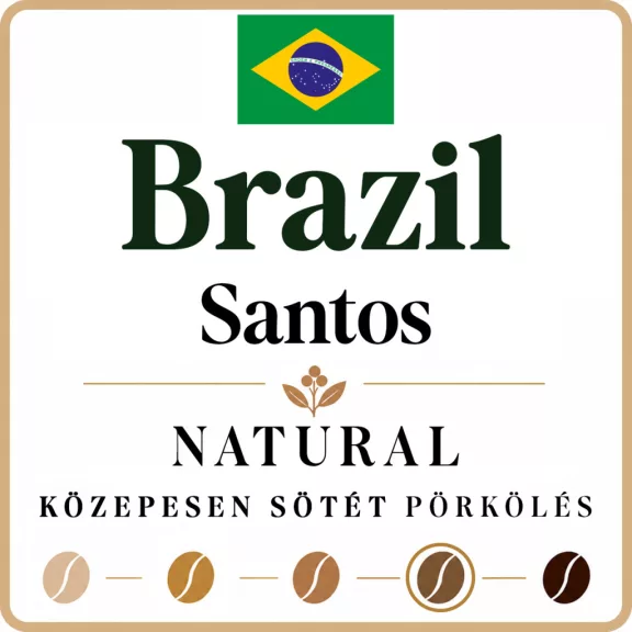 Brazil Santos Roasted Coffee-10*1000g-KS- Pre-order! Brazil Santos Roasted Coffee-10*1000g-KS- Pre-order!