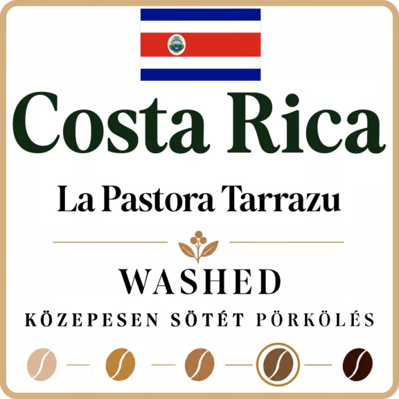 Costa Rica La Pastora Tarrazu Roasted Coffee 500g-KS Costa Rica La Pastora Tarrazu Roasted Coffee 500g-KS