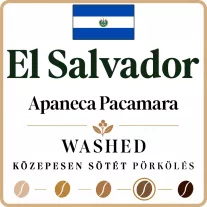   El Salvador Apaneca Pacamara washed Specialty 85p Roasted Coffee 500g-KS