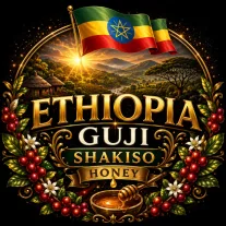   Ethiopia Guji Shakiso honey Specialty-89,5p Pörkölt kávé 125g-V