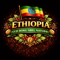 Ethiopia Guji Boku Abel Natural  Roasted Coffee 500g-Filter
