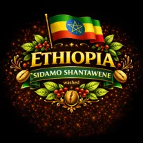   Ethiopia Sidamo GR1 Shantawene washed  Roasted Coffee 500g-Filter