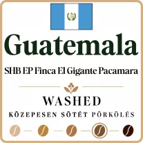   Guatemala SHB EP Finca El Gigante Pacamara washed Specialty 87p Pörkölt kávé 500g-KS