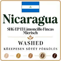   Nicaragua SHG EP El Limoncillo Fincas Mierisch washed Specialty-88p Pörkölt kávé 500g-KS