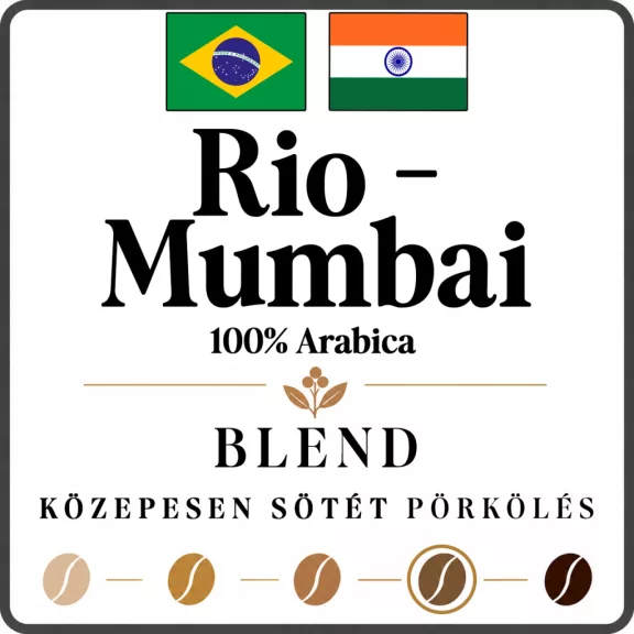 Rio-Mumbai Arabica Blend Roasted Coffee 500g-KS Rio-Mumbai Arabica Blend Roasted Coffee 500g-KS