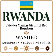   Rwanda Café des Mamas Gicumbi Red Bourbon Specialty 86p Roasted Coffee 125g-KV