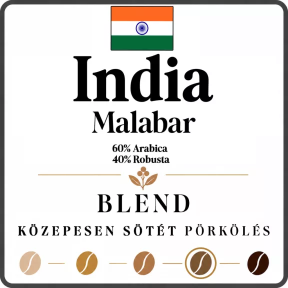 AVX India Malabar Blend Roasted Coffee 1000g-KS AVX India Malabar Blend Roasted Coffee 1000g-KS