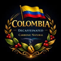   Colombia Carbonic Natural Decaffeinated Roasted Coffee 1000g-KV