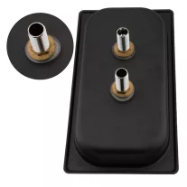 AVX 2029B Plus Rinser 340x190x140cm Black