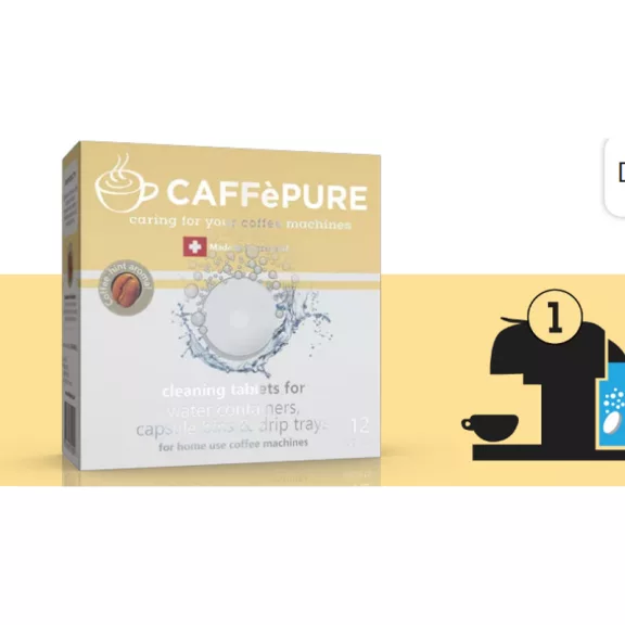 Caffé Pure víztartály tisztító tabletta