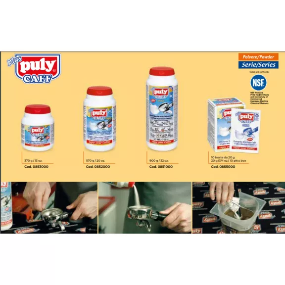 Puly Caff Coffee Machines Cleaner Powder 570 gramm