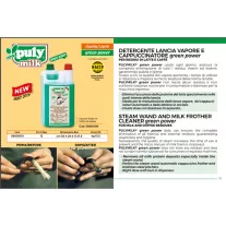 Puly Milk Verde Frother Steam Lance and Milk Jug Cleaner 1l