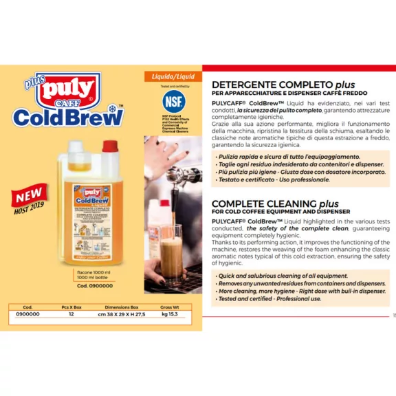 Puly Caff Cold Brew Dispenser Cleaner