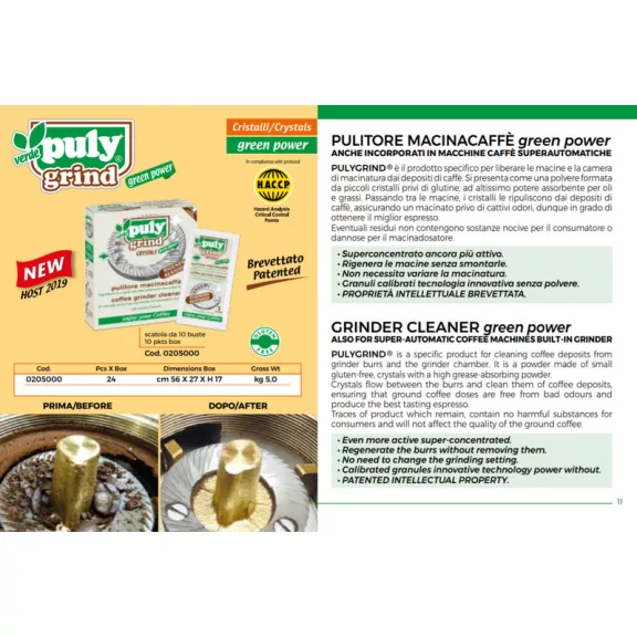 Puly Grind Faster Grinder Cleaning Crystals 405g