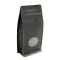 125 gr zipper-windowed coffee bag with Black Box Bottom