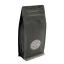 125 gr zipper-windowed coffee bag with Black Box Bottom