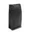 125 gr Zipper Coffee Bag Black with Box Bottom