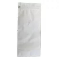 1kg Zipper + Valve Box Bottom Coffee Bag-matt White