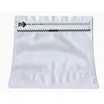 250 gr Diamond Zipper Coffee Bag Glossy White