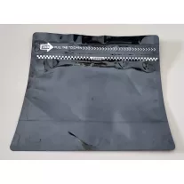 250 gr Diamond Zipper + Valve Coffee bag glossy black