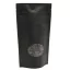 250 gr Zipper -Windowed Coffee Bag Black Paper