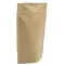 250 gr Zipper+ Valve Coffee Bag -Natural Paper Stand up Pouch